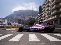 31 OCON Esteban from France of Force India VJM10 during the Monaco Grand Prix of the FIA Formula 1 championship, at Monaco on 25th of 2017....