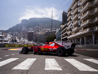 05 VETTEL Sebastian from Germany of Ferrari SF70-H team scuderia Ferrari during the Monaco Grand Prix of the FIA Formula 1 championship, at...