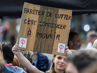 Deputys of " la France Insoumise " lead by Jean-Luc Melenchon organised an assembly in Republique's place in Paris to protest against the la...