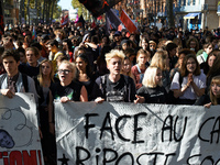 More than 15000 protesters took to the streets of Toulouse against the new Macron's reforms on the Work Code. It's a nation-wide action day...