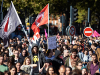 More than 15000 protesters took to the streets of Toulouse against the new Macron's reforms on the Work Code. It's a nation-wide action day...