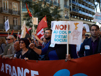 More than 15000 protesters took to the streets of Toulouse against the new Macron's reforms on the Work Code. It's a nation-wide action day...