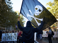 More than 15000 protesters took to the streets of Toulouse against the new Macron's reforms on the Work Code. It's a nation-wide action day...