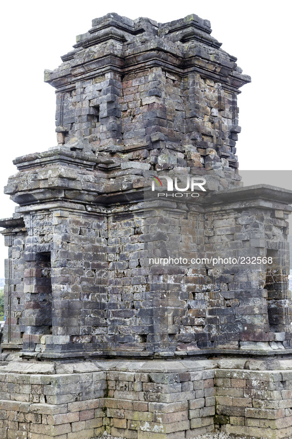 Arjuna temple as part of Temple complex in Dieng. Dieng plateau in Central Java, is part of the district of Banjarnegara and Wonosobo regenc...