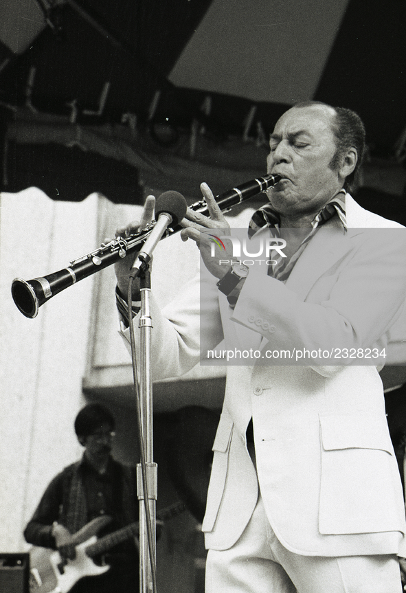 Woody Herman Performing in Chicago around 1970.