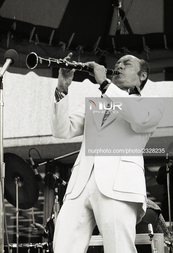 Woody Herman Performing in Chicago around 1970.