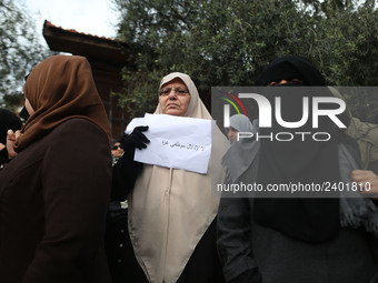 A march in support of the rights of Palestinian employees, hired by the former Hamas government in Gaza, demanding their rights and integrat...