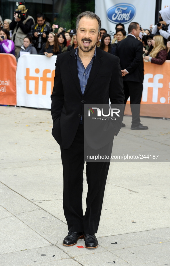 Edward Zwick attends "Pawn Sacrifice"  Premiere in the Roy Thomson Hall at the 39th Toronto International Film Festival.