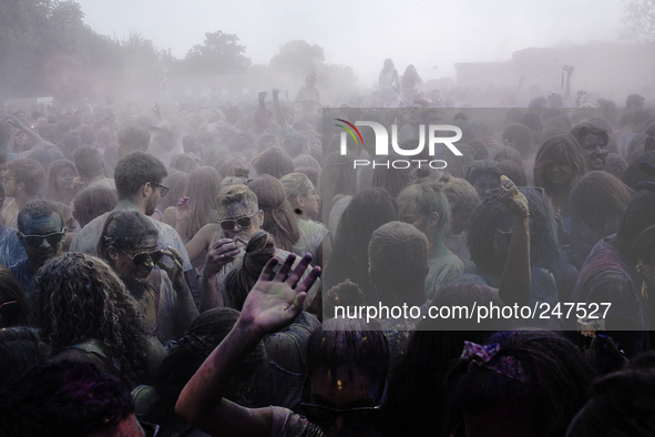 People of Thessaloniki celebrated for third consecutive year the Colors Festival. This feast is a recreation of the famous Holi Festival cel...