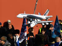 The majority of Air France unions are opposed to the NAO 2018 agreement and are demonstrating for the achievement of a 6% general wage incre...