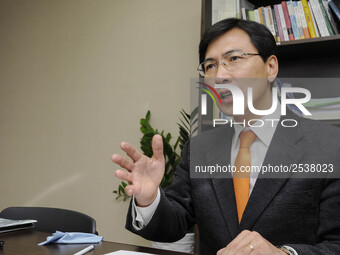 March 6, 2018-Seoul, South Korea-In this photos is file photos. take picture date is Feb 12, 2010. An Hee-Jung of Chungnam province governor...