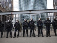  Students demonstrating against the Vidal Law, the reform of the baccalaureate and the selection at the entrance of the universities, on Apr...