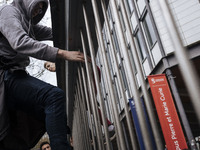  Students demonstrating against the Vidal Law, the reform of the baccalaureate and the selection at the entrance of the universities, on Apr...