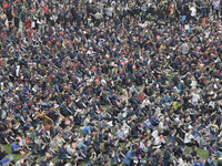 May 1, 2018-Seoul, South Korea-A Twenty thousand members of the Korean Confederation of Trade Unions May Day rally against the government la...