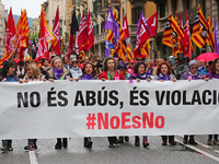 demostration of the first of May, on 1th May 2018 in Barcelona, Spain. 
 -- (