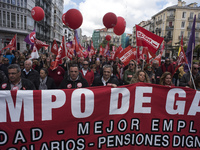 The majority unions call for a demonstration on May 1, which marks the international day of work in Santander, Spain, on 1st May 2018.  Inte...