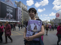 Thousands of people have marched on May Day in Madrid, under the slogan "Time to win: Equality, better employment, higher wages and decent p...