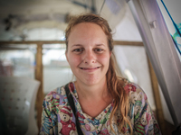 A 25-year-old nurse from Belgium, "I like adventures, I like being a nurse, I like to travel and experience people, and I worked in a hospit...