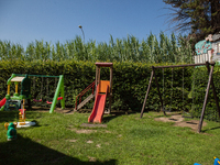 Daily life at a  Primary School in Naples, Italy on July  27, 2018. (