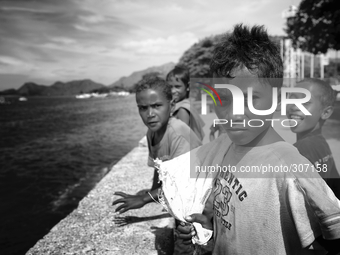 Street kids in central Dili. (