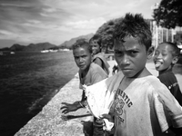 Street kids in central Dili. (