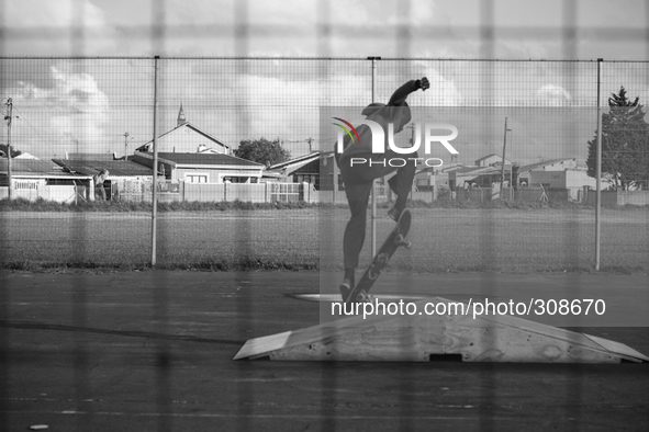  Cape Town skateboarder Rayne Luche Moses instigated the grassroots Nebula Skate of Mind initiative to develop skills in underprivileged com...