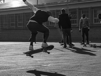  Cape Town skateboarder Rayne Luche Moses instigated the grassroots Nebula Skate of Mind initiative to develop skills in underprivileged com...