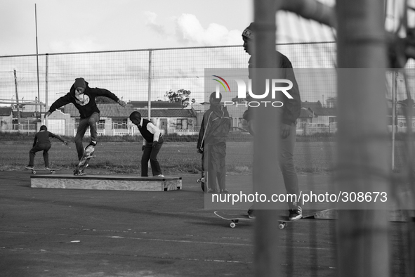  Cape Town skateboarder Rayne Luche Moses instigated the grassroots Nebula Skate of Mind initiative to develop skills in underprivileged com...