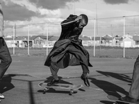  Cape Town skateboarder Rayne Luche Moses instigated the grassroots Nebula Skate of Mind initiative to develop skills in underprivileged com...