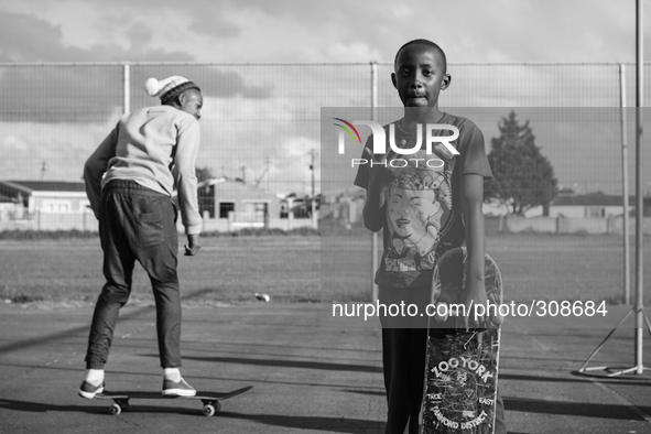  Cape Town skateboarder Rayne Luche Moses instigated the grassroots Nebula Skate of Mind initiative to develop skills in underprivileged com...