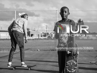  Cape Town skateboarder Rayne Luche Moses instigated the grassroots Nebula Skate of Mind initiative to develop skills in underprivileged com...