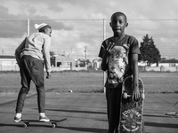  Cape Town skateboarder Rayne Luche Moses instigated the grassroots Nebula Skate of Mind initiative to develop skills in underprivileged com...