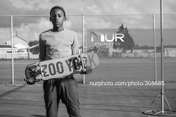  Cape Town skateboarder Rayne Luche Moses instigated the grassroots Nebula Skate of Mind initiative to develop skills in underprivileged com...