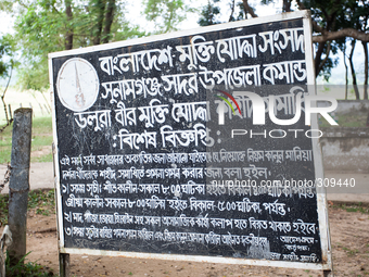 Signboard of the Dolura Martyrs' Square which briefly states the Dos and Don'ts at the Square. 
Its been 43 years since Bangladesh got inde...