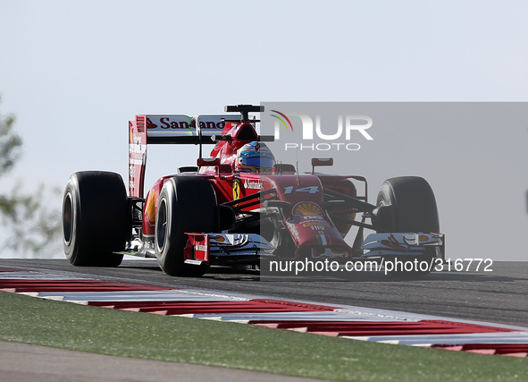 Formula 1 United States Grand Prix 2014, 31.10.-02.11.14
Fernando Alonso (SPA#14), Scuderia Ferrari