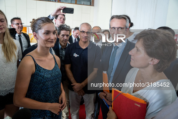 Frédérique VIDAL, Minister of Higher Education, and Roxana MARACINEANU, Sports Minister, launch the label
Generation 2024 on the occasion o...