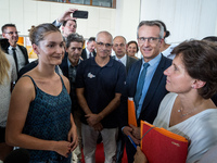 Frédérique VIDAL, Minister of Higher Education, and Roxana MARACINEANU, Sports Minister, launch the label
Generation 2024 on the occasion o...