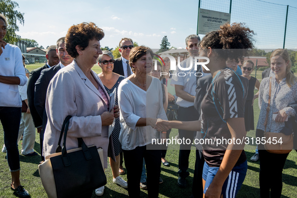 Frédérique VIDAL, Minister of Higher Education, and Roxana MARACINEANU, Sports Minister, launch the label
Generation 2024 on the occasion o...