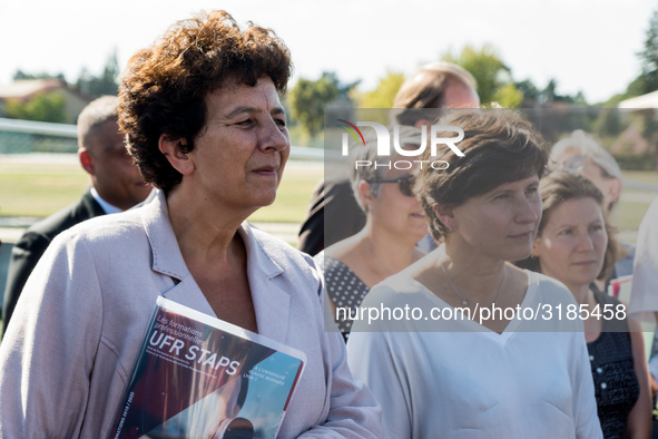 Frédérique VIDAL, Minister of Higher Education, and Roxana MARACINEANU, Sports Minister, launch the label
Generation 2024 on the occasion o...