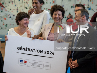 Frédérique VIDAL, Minister of Higher Education, and Roxana MARACINEANU, Sports Minister, launch the label
Generation 2024 on the occasion o...