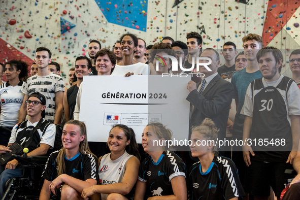 Frédérique VIDAL, Minister of Higher Education, and Roxana MARACINEANU, Sports Minister, launch the label
Generation 2024 on the occasion o...