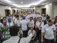 Jakarta, Indonesia, 04 December 2018 : hundreds of Indonesian News Agency "ANTARA" held demonstration at their office in Jakarta. They deman...