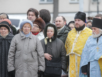 KIEV, UKRAINE - NOVEMBER 30: His Holiness Patriarch of Kyiv and All Rus-Ukraine Filaret headed prayer for peace in Ukraine reading the Akath...