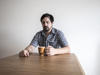 Tommaso Perina, waiting to meet the children. He lives in Tokyo since 2003 he married his wife in 2012. They have two children. On 19 Decemb...