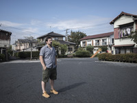 Tommaso Perina, waiting to meet the children. He lives in Tokyo since 2003 he married his wife in 2012. They have two children. On 19 Decemb...