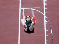 Shawnacy Barber (CAN) competes in pole vault men during Golden Gala Iaaf Diamond League Rome 2018 at Olimpico Stadium in Rome, Italy on May...