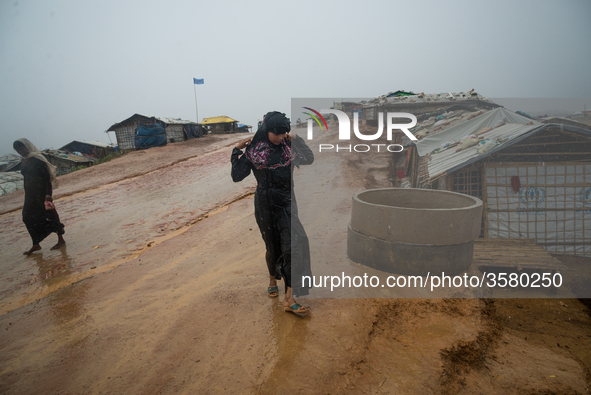 Storm and heavy rain in the makeshift shelters in Bangladesh becomes serious issue this week. The Rhingya refugees are being killed by the l...