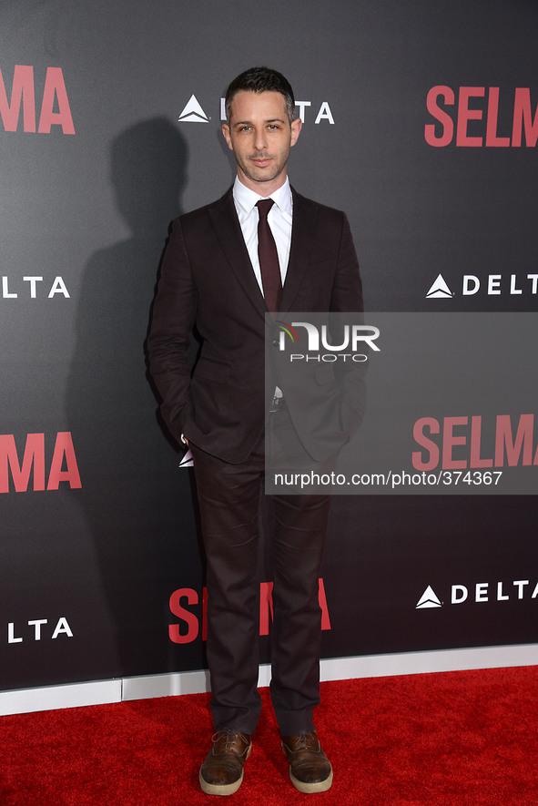actor Jeremy Strong attends the New York Premiere of "Selma" on December 14, 2014 at the Ziegfeld Theatre in New York City, USA.
