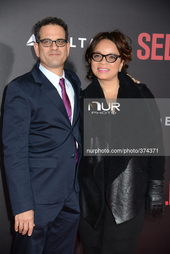 Mark Freiberg and Ruth E Carter attends the New York Premiere of "Selma" on December 14, 2014 at the Ziegfeld Theatre in New York City, USA.