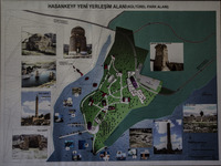 2014 - Hasankeyf - The map of the new Hasankeyf (